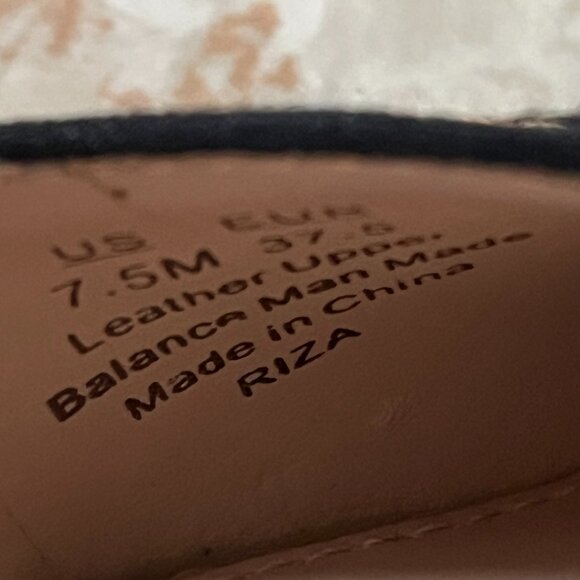 NWOB Sam Edelman Sz 7.5 Riza Leopard Print Calf Hair Pointed Toe Leather Flats - Picture 10 of 12